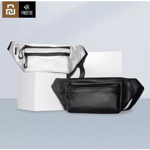 Youpin Freetie Multifunctional Sports Leisure Waist Chest Bag Waterproof PU Fanny Waist Pack Phone Pouch Crossbody for Man Woman