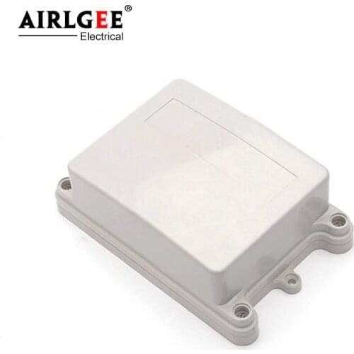 125*100*52mm small ear waterproof junction box IP65 monitoring power box ABS plastic shell electrical control box switch box