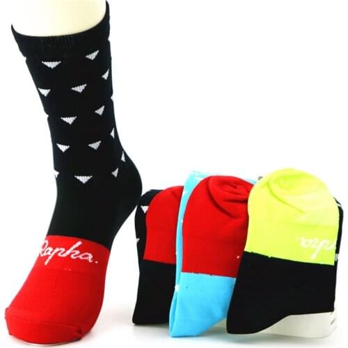 2019 New Unisex Professional Brand Sport Socks Breathable Road Bike Bicycle Socks Outdoor Sports Racing Cycling Socks Rapha