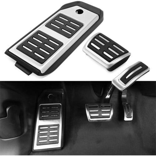 Car styling Fuel Brake Footrest Pedal For Audi A4 A6 A7 S7 S4 RS4 A5 S5 RS5 8T Q5 SQ5 8R Q7 Q8 For Touareg for Macan Cayenne