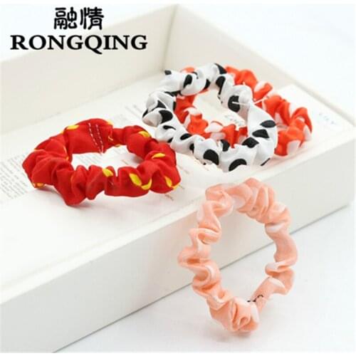 RONGQING 100pcs/lot Colour random delivery Mixed wholesale Flowers Hair jewelry for women