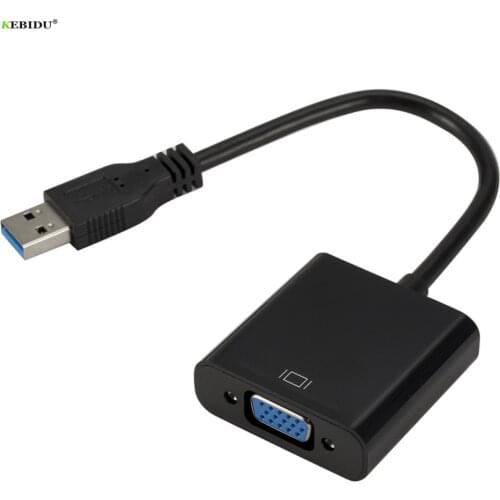 High Quality USB 3.0 to VGA Multi Display Adapter External Video Card Converter For Win 7/8/10 Desktop Laptop PC