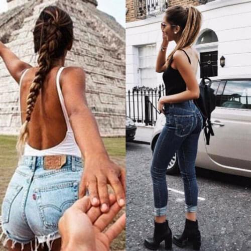 2020 Women Ladies Bodysuit Stretch Leotard Body Tops T shirt Jumpsuit Solid Sleeveless Open Back Scoop Neck Summer Casual