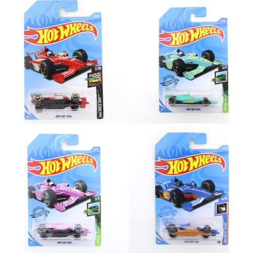 2019-77 Original Hot Wheels Mini Alloy Coupe INDY 500 OVAL 1/64 Metal Diecast Model Car Kids Toys Gift