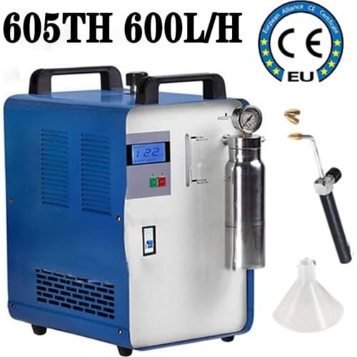 600L/H Acrylic Flame Polisher Machine Electric Oxygen Hydrogen Polishing grinding machine HHO Generator 220V/110V