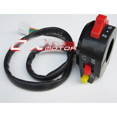 Motorcycle Off - Road Vehicle Accessories Modified Multi - Function Switch Headlamp Flameout Start Combination Switch