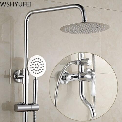 Hardware accessories copper super booster shower set bathroom home multi-function shower shower set free shipping