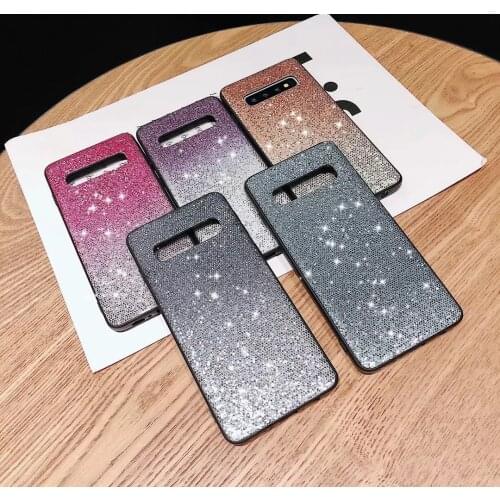 Flip Gradient glitter Bling Case For Samsung A12 A10 A20 A30 A31 A32 A40 A41 A42 A50 A51 A52 A70 A71 A10E A20E A21S Cover Case