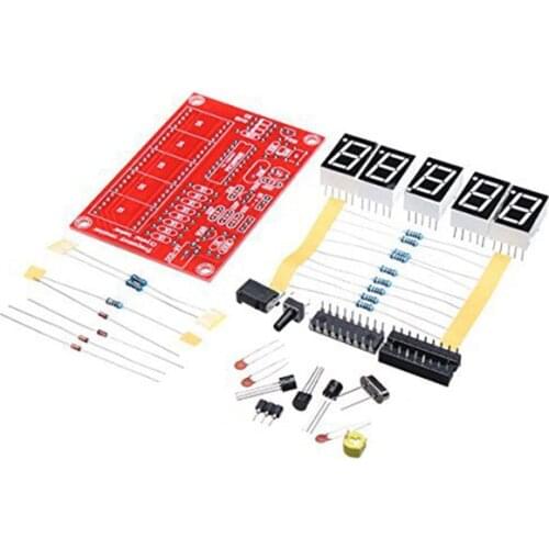 DIY Digital LED 1Hz-50MHz Crystal Oscillator Frequency Counter Meter Tester Kit STTA889