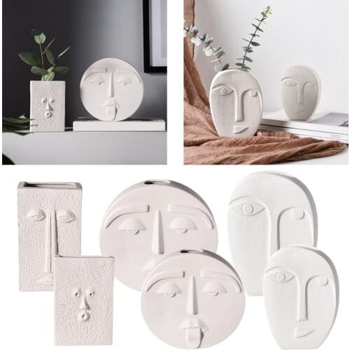 Decorative Vases Ceramic Flower Vase Plant Pot Planter Home Office Tabletop