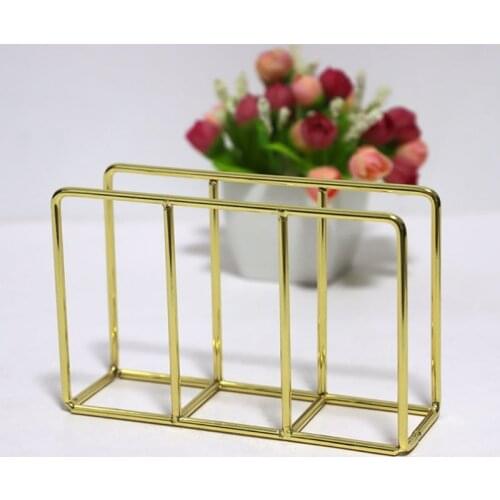 Napkin Holder Metal Freestanding Tissue Dispenser Tabletop Paper Organizer Stand for Kitchen Countertop Dining Table