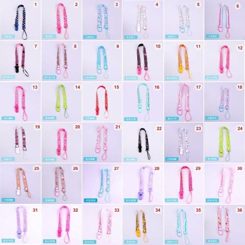 Baby Pacifier Clip Chain Ribbon Holder For Nipples Chupetas Para Soother Pacifier Clips Leash Strap Holder For Infant