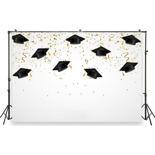 HUAYI Photo Background Newborns Graduation season School Party Photography Backdrops Custom Studio Photobooth Backdrop XT-6890