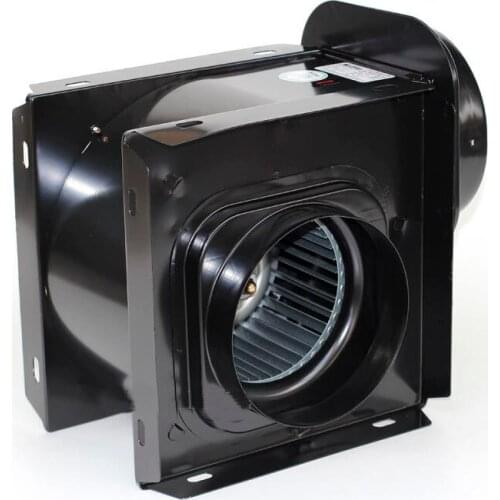 Ducted exhaust fan exhaust fan blower pipe fan ventilation 150 air volume 220v 21w 60pa steel black
