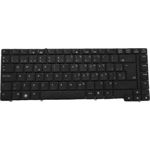 Laptop Keyboard Spanish Layout for HP ProBook 6440B 6450B 6440b Series Laptop Replacement Keyboards Spain Standard