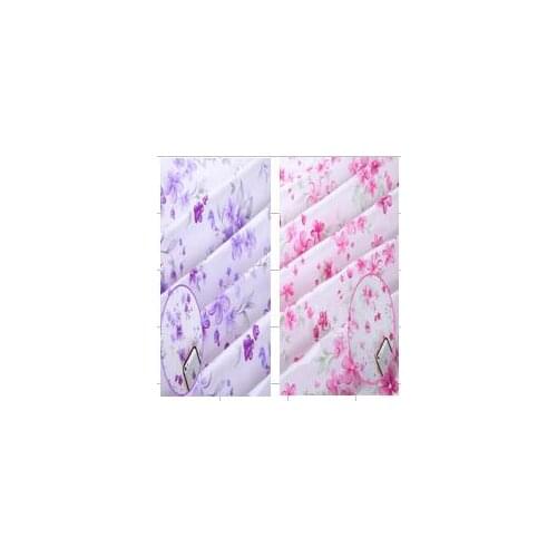 Beautiful 50x40cm Pink & Purple Simple Flower Printed 100% Cotton Fabric Bedding Quilting Clothing DIY fabric