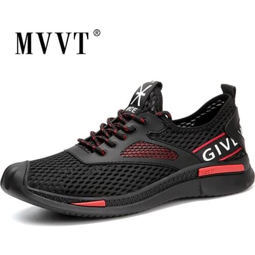 Lightweight Men Sneakers Fashion Breathable Summer Shoes Men Fashion Casual Comfort elasticity Sole Mesh Shoe Walking Zapatos