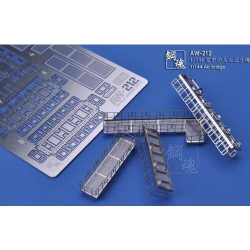 AW212 Modeling Upgrade Kits 1/144 Air Bridge For Gundam,Metal Etched Sheet Models Accessory