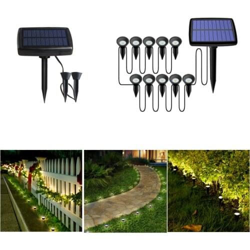 New Style Garden Lawn Solar Powered Outdoor LED Light Path Landscape Waterproof IP44 Mini Solar Flood Lawn Lamp