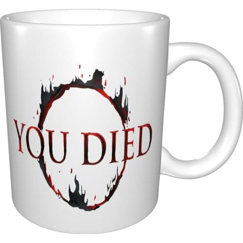 Dark Souls You Died Mug Coffee Cup Coffee Mug Thermo Mug For Coffee Set Of Mugs Snoppy