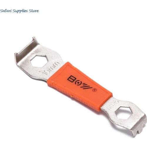 MTB Road Bicycle Sprocket Nut Chain Wrench Bike Crankcase Disassembly Spanner Bike Chain Convenient Remover Tool