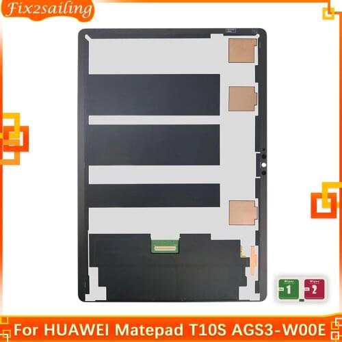 10.1" New For Huawei MatePad T 10S T10S AGS3-W00E AGS3-AL00 AGS3-W09 LCD Display Touch Screen Digitizer Assembly 100% Tested