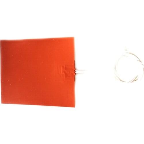 240V 200W 160*200*1.5mm Silicone Rubber Heater with 160C heat protector 1000mm lead wire