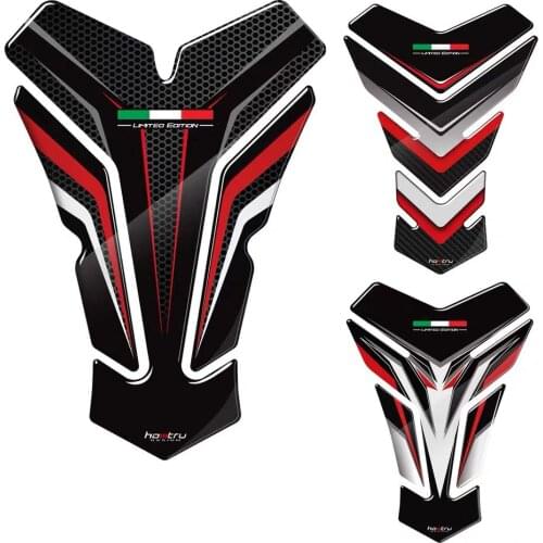 3D Resin Motorcycle Tank Pad Protector Sticker Case for Yamaha SUZUKI DUCATI KAWASAKI Models