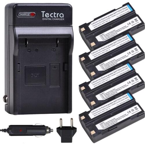 4PCS 2600mAh 54344 Battery+Digital Charger for Trimble 29518 46607 52030 38403 5700 5800 R6 R7 R8 GNSS MT1000 GPS Receiver