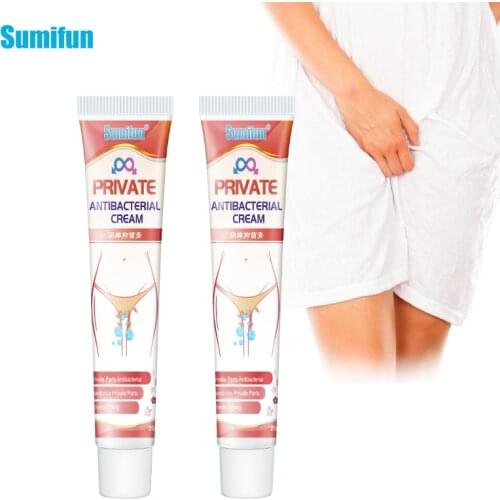 2Pcs 20g Antibacterial Ointment Pruritus Dermatitis Eczema Treatment Anti Private Parts Thigh Inside Itch Bacteriostasis Cream