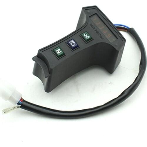 E0254 Motorcycle GS125 Gear Shift Display Case Cover For Suzuki GS125 125cc Digital Gear Table Meter