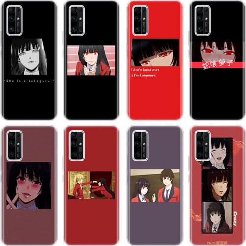 Anime Kakegurui Jabami Yumeko Phone Case for Huawei Honor 10X Lite 10i 20i 20E 20S 30S 30i 30 Pro Plus 9C 9X Pro 30 Lite Cover