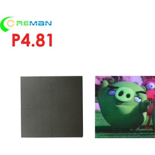 DVI HDMI hd full color led display p3.91 P4.81 led module , CE UL 25 x 25 slim led panel rgb video wall
