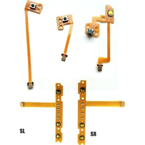 Flex Cable For Switch Joy-Con ZR ZL L SL SR Button Key Ribbon Replacement For NS