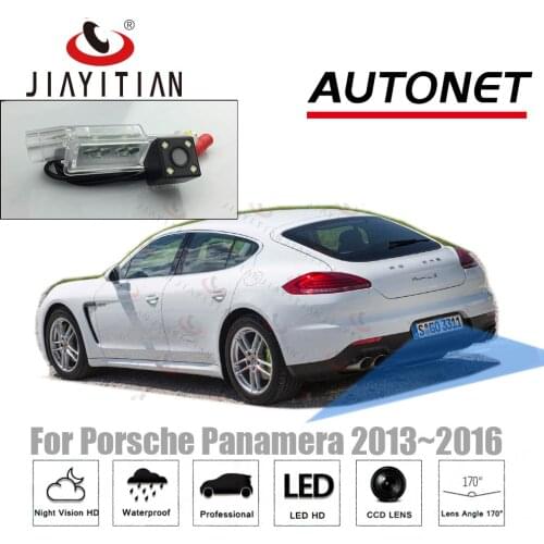 JiaYiTian Car rear view camera For Porsche Panamera 2013 2014 2015 2016 CCD backup Camera/Night Vision/CCD/License Plate camera