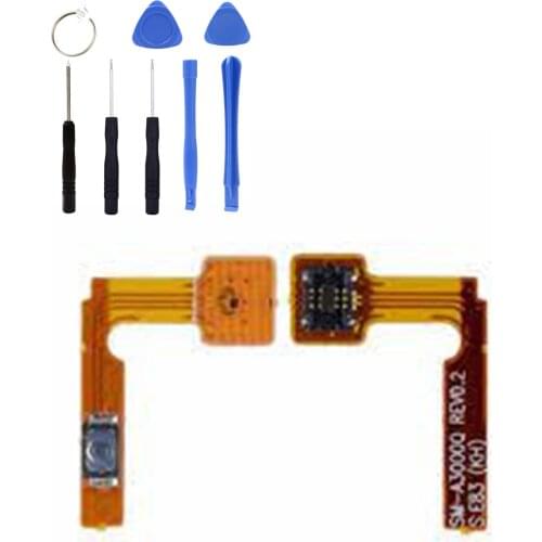 FOR Samsung A3 A300 Volume Audio Mute Power ON OFF Button Key Flex Cable Repair Kit Gift