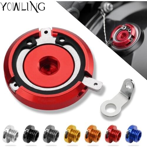 Hot sale Motorcycle CNC Engine Oil Filler Cup Cap Plate Brake Bracket for ducati hypermotard ducati monster honda cb 600 hornet