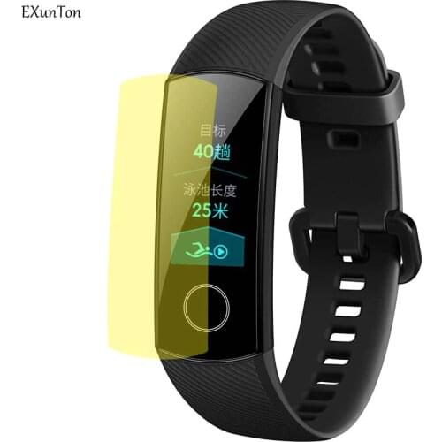 5PCS/Lot Anti Scratch Soft TPU Film For Huawei Honor Band 4 Screen Protector For Honor Band 3 5 4 Running Protective Film