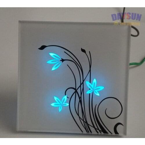 Wall Light Switch Crystal White Glass Panel Switches Home Lighting ON OFF Control 3gang 2way Luxury Hotel Home Wall Switches