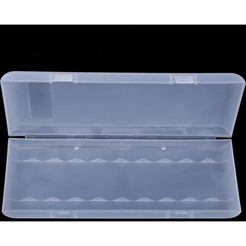 New 1Pc 10X18650 Battery Holder Case Organizer Container 18650 Storage Box Holder Hard Case Cover Battery Holder