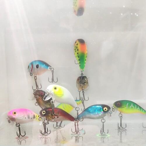2021NEW 4CM 4.5g Float Crankbaits wobblers Deep Fishing Lure Jerkbait Bait Perch Pesca Wobblers For Pike Fishing Tackle Lures
