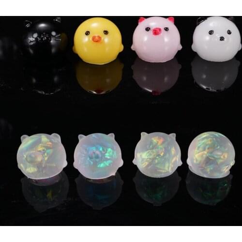 Clear Animal Silicone Ornament Mold Handmade Pig Mould For DIY Resin Casting