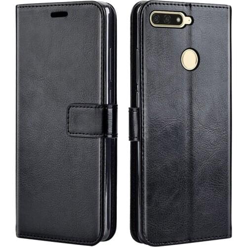 Luxury Flip Leather Case for Huawei Honor 7A Pro Y6 2018 Case On Honor 7A Pro Back Cover Phone Case for Huawei Honor 7 a Pro