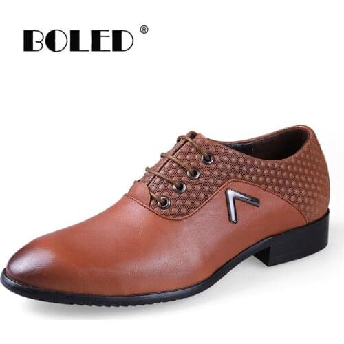 Natural leather Men Shoes Business Casual Shoes Quality Men Dress Office Luxury Shoes Men Breathable Oxfords Zapatos Hombre