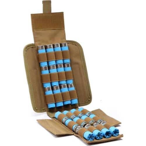 Waterproof Anti-corrosion 25 Round 12GA 12 Gauge Bullets Package Hunting Shells Package CS Field Portable Outdoor Bullet Bags