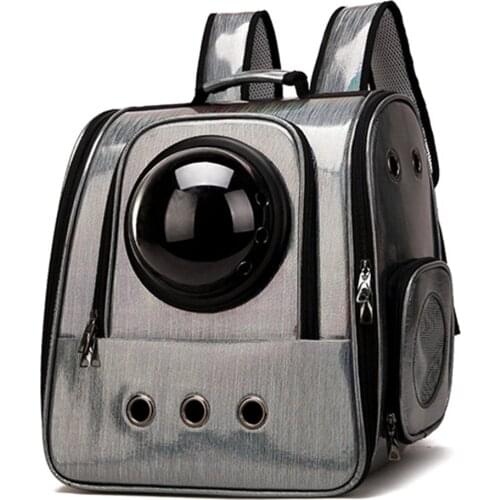 Breathable Space Capsule Pet Cat Carrier Backpack Transparent Dog Carrying Travel Bag Outdoor For Small Dogs Cats Pet Supplies
