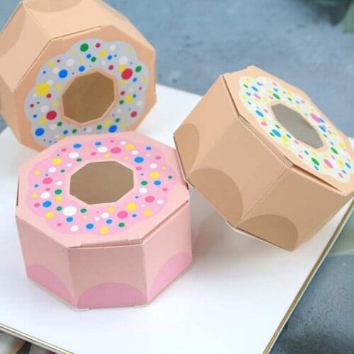 10pcs/set Mini Candy Boxes Picnic Nut Biscuits Package Box Wedding Birthday Christmas Baby Shower Favors Chocolate Packing Boxes