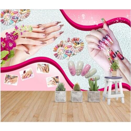 3d wall murals wallpaper for living room Beauty Body Nail Manicure Nail Natural SPA home decor photo wallpaper for walls 3 d