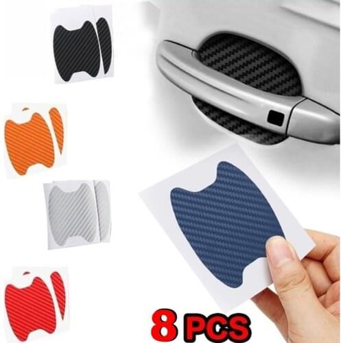 8 Pcs Car Handle Protection Film Universal Invisible Car Door Sticker Scratches Resistant Cover Auto Handle Protection Film
