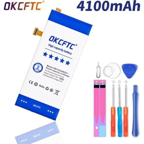 For Huawei P8 Lite battery 4100mAh HB3742A0EZC+ 100% Original New Replacement Battery accumulators For Huawei P8 Lite In stock